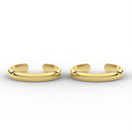 Load image into Gallery viewer, elegant-simplicity-gold-toe-ring-in-yellow-gold-mgs11428angle1-nl-wg