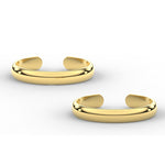 Load image into Gallery viewer, Elegant Simplicity Gold Toe Ring