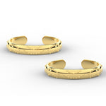 Load image into Gallery viewer, Unique Style Adjustble Gold Toe Rings