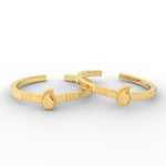 Load image into Gallery viewer, Traditional Mango Design Adjustable Toe Ring