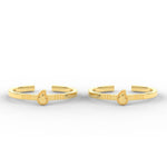 Load image into Gallery viewer, Traditional Mango Design Adjustable Toe Ring