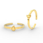 Load image into Gallery viewer, Traditional Mango Design Adjustable Toe Ring