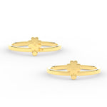 Load image into Gallery viewer, Simple Floral Toe Ring