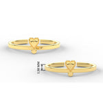 Load image into Gallery viewer, beautiful-heart-beaded-toe-ring-yellow-gold-mgs11444angle3-nl-wg-hw