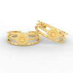 Load image into Gallery viewer, Flower Gold Toe Ring