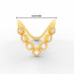 Load image into Gallery viewer, Bezel Set Diamond traditional Vanki Ring