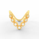 Load image into Gallery viewer, Bezel Set Diamond traditional Vanki Ring