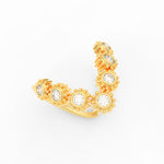 Load image into Gallery viewer, Bezel Set Diamond traditional Vanki Ring