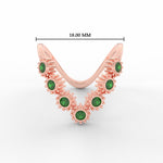 Load image into Gallery viewer, Bezel Set Diamond traditional Vanki Ring