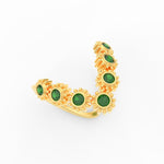 Load image into Gallery viewer, Bezel Set Diamond traditional Vanki Ring