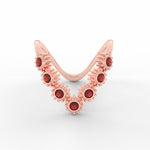 Load image into Gallery viewer, Bezel Set Diamond traditional Vanki Ring