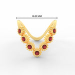 Load image into Gallery viewer, Bezel Set Diamond traditional Vanki Ring