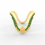 Load image into Gallery viewer, Lakshmi Design Traditional Diamond Vanki Ring
