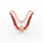 Load image into Gallery viewer, Lakshmi Design Traditional Diamond Vanki Ring