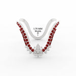 Load image into Gallery viewer, Lakshmi Design Traditional Diamond Vanki Ring