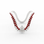 Load image into Gallery viewer, Lakshmi Design Traditional Diamond Vanki Ring