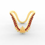 Load image into Gallery viewer, Lakshmi Design Traditional Diamond Vanki Ring