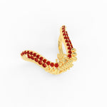 Load image into Gallery viewer, Lakshmi Design Traditional Diamond Vanki Ring