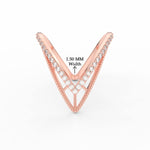 Load image into Gallery viewer, Stylish Round Diamond Vanki Ring