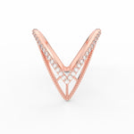 Load image into Gallery viewer, Stylish Round Diamond Vanki Ring