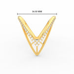 Load image into Gallery viewer, Stylish Round Diamond Vanki Ring