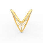 Load image into Gallery viewer, Stylish Round Diamond Vanki Ring