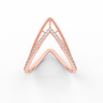 Load image into Gallery viewer, Stylish Round Diamond Vanki Ring