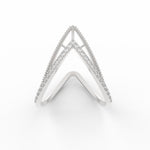 Load image into Gallery viewer, Stylish Round Diamond Vanki Ring