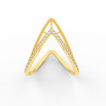 Load image into Gallery viewer, Stylish Round Diamond Vanki Ring