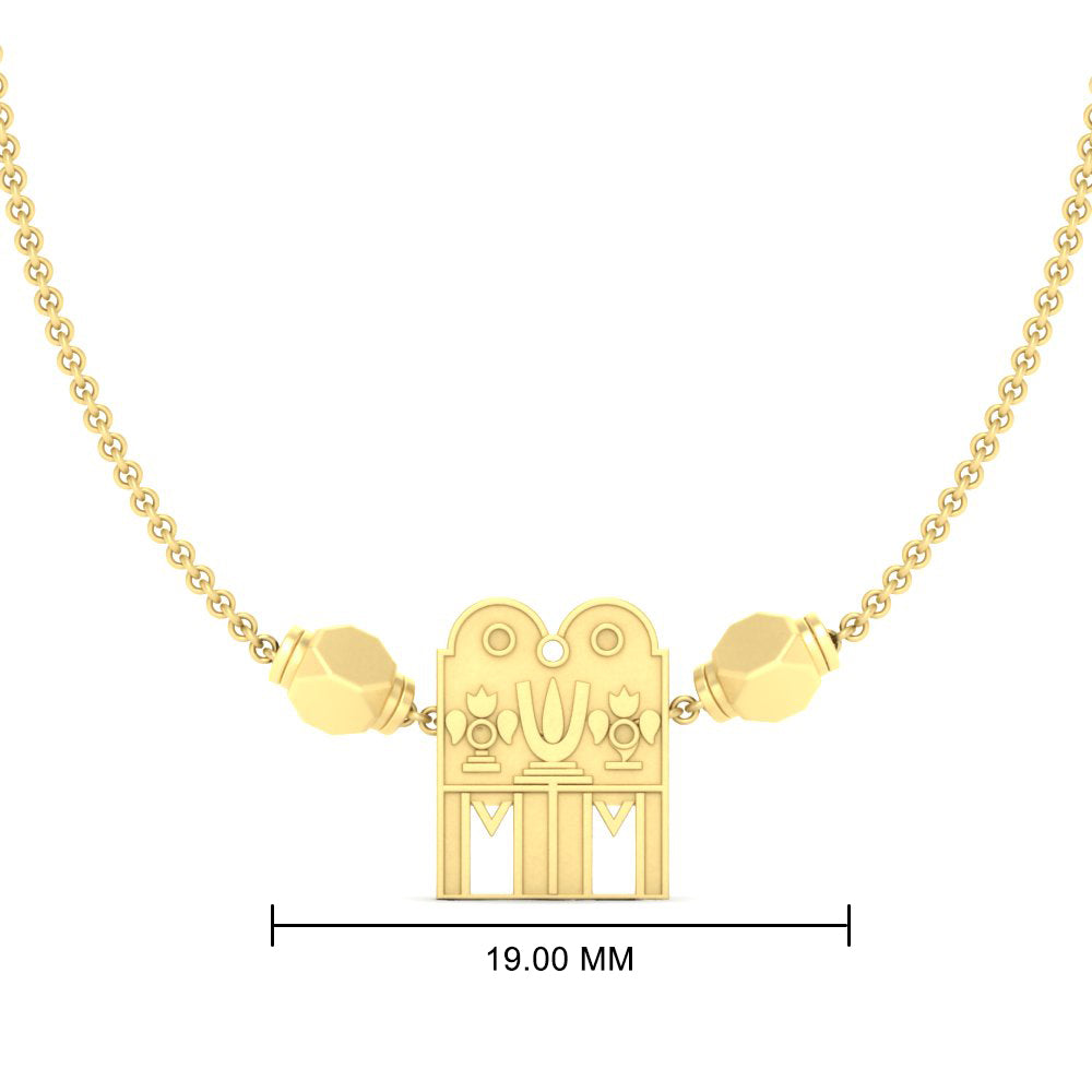 Iyengar Thirumangalyam Chain With Gundu