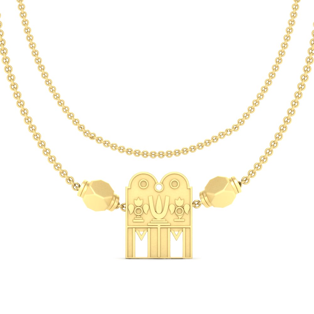 Iyengar Thirumangalyam Chain With Gundu