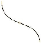 Load image into Gallery viewer, Diamond Butterfly Black Beaded Baby Bracelet (1Pc)