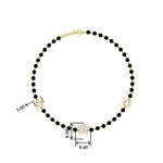 Load image into Gallery viewer, Star Diamond Black Beaded Baby Bracelet (1Pc)