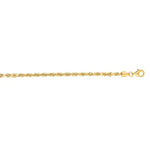 Load image into Gallery viewer, 3mm Diamond Cut Royal Rope Chain In 14K Gold