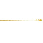 Load image into Gallery viewer, 1.5mm Round Wheat Layered Necklace In Classic 14K Gold