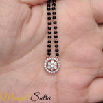 Load image into Gallery viewer, Round-Cluster-Modern-Mangalsutra-in-rose-gold-MGS10786.jpg?v=1767873779