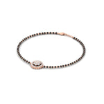 Load image into Gallery viewer, Simple Halo Diamond Mangalsutra Bracelet