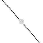 Load image into Gallery viewer, Simple Halo Diamond Mangalsutra Bracelet