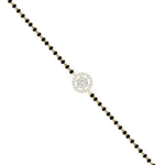 Load image into Gallery viewer, Simple Halo Diamond Mangalsutra Bracelet