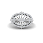 Load image into Gallery viewer, Antique Floral Diamond Engagement Ring
