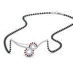 Load image into Gallery viewer, Beautiful Black Beads Mangalsutra Chain