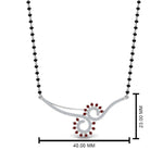 Load image into Gallery viewer, Beautiful Black Beads Mangalsutra Chain