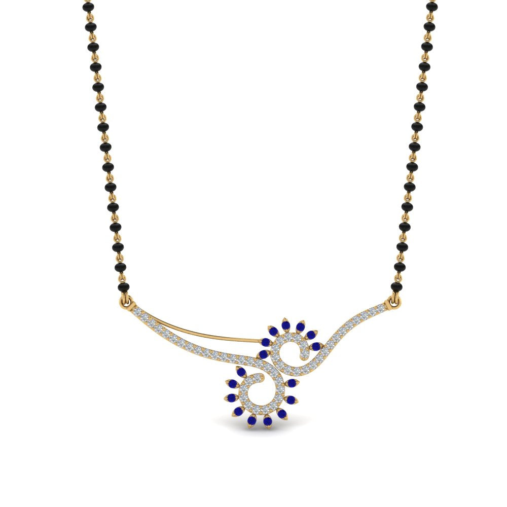 Beautiful Black Beads Mangalsutra Chain