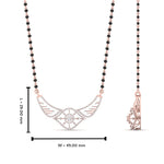 Load image into Gallery viewer, Beautiful Diamond Mangalsutra Tanmaniya