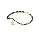 Load image into Gallery viewer, Butterfly Diamond Mangalsutra Chain Bracelet