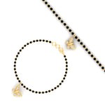 Load image into Gallery viewer, Butterfly Diamond Mangalsutra Chain Bracelet