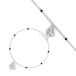 Load image into Gallery viewer, Butterfly Diamond Mangalsutra Chain Bracelet