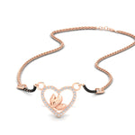 Load image into Gallery viewer, Butterfly Heart Cute Diamond Mangalsutra