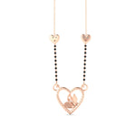 Load image into Gallery viewer, Butterfly Heart Cute Diamond Mangalsutra