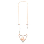 Load image into Gallery viewer, Butterfly Heart Cute Diamond Mangalsutra